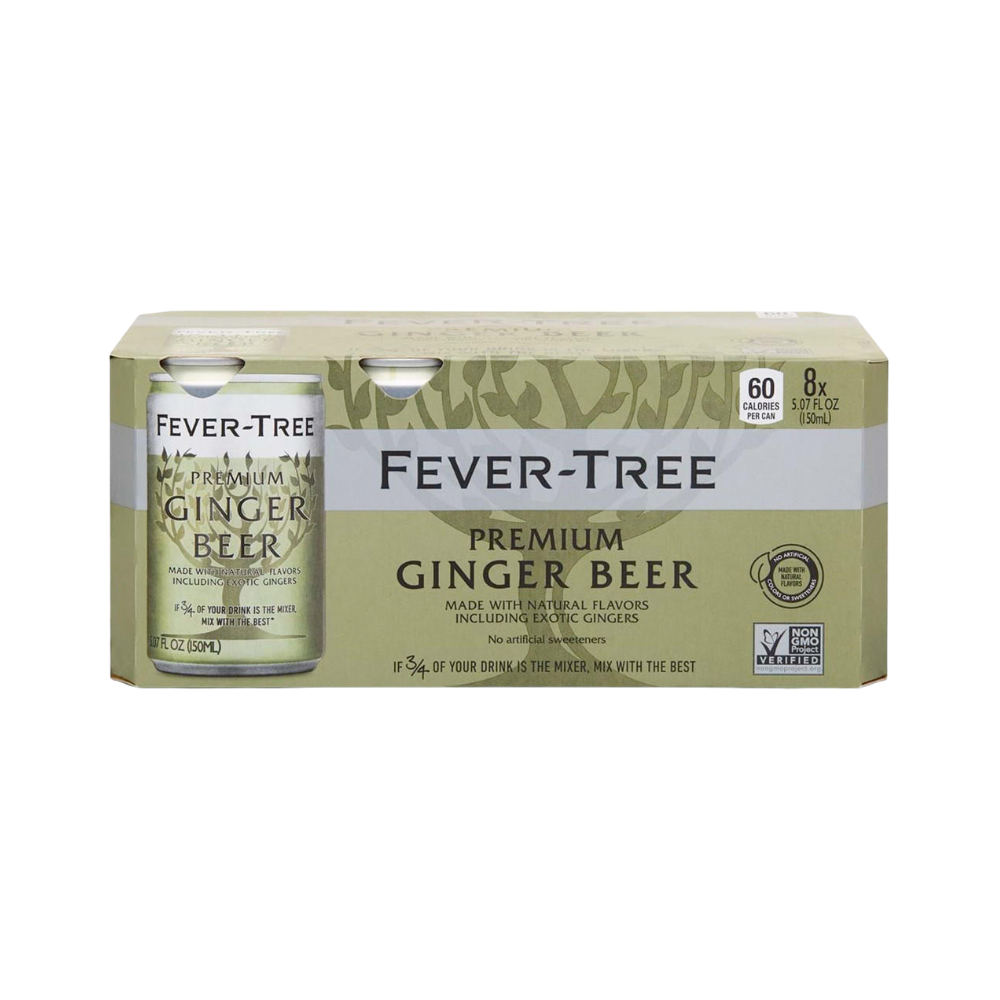 Fever Tree Ginger Beer 8 X 150Ml