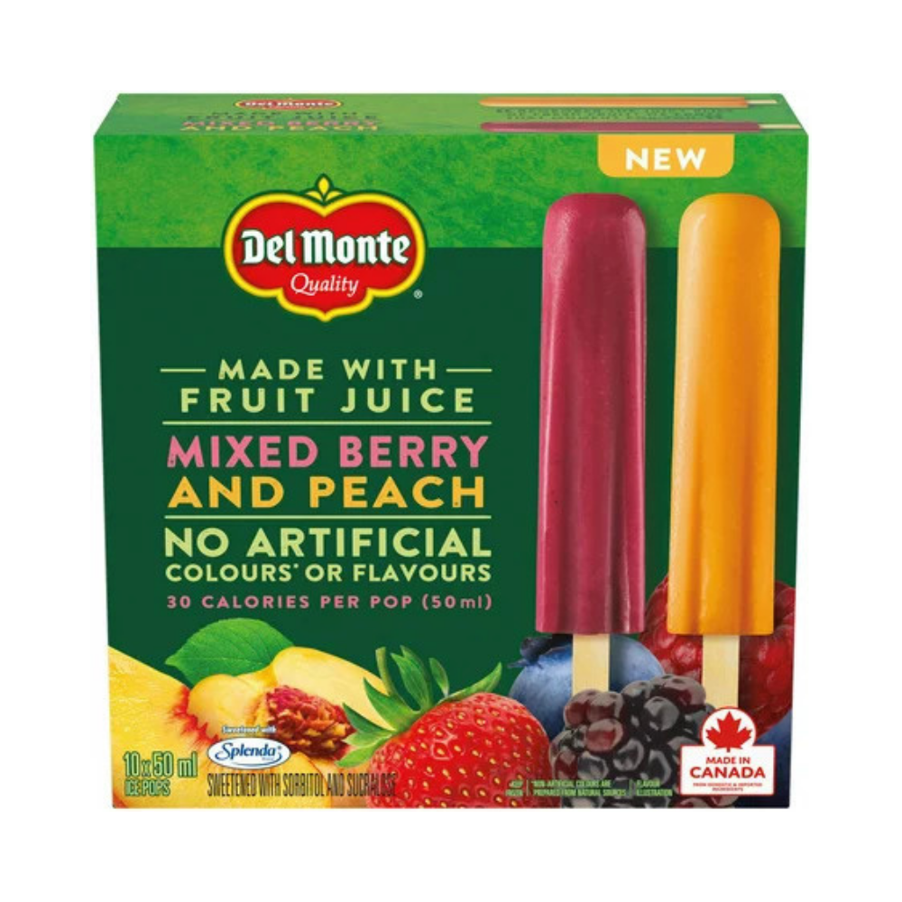 Del Monte Berry & Peach 10Pk