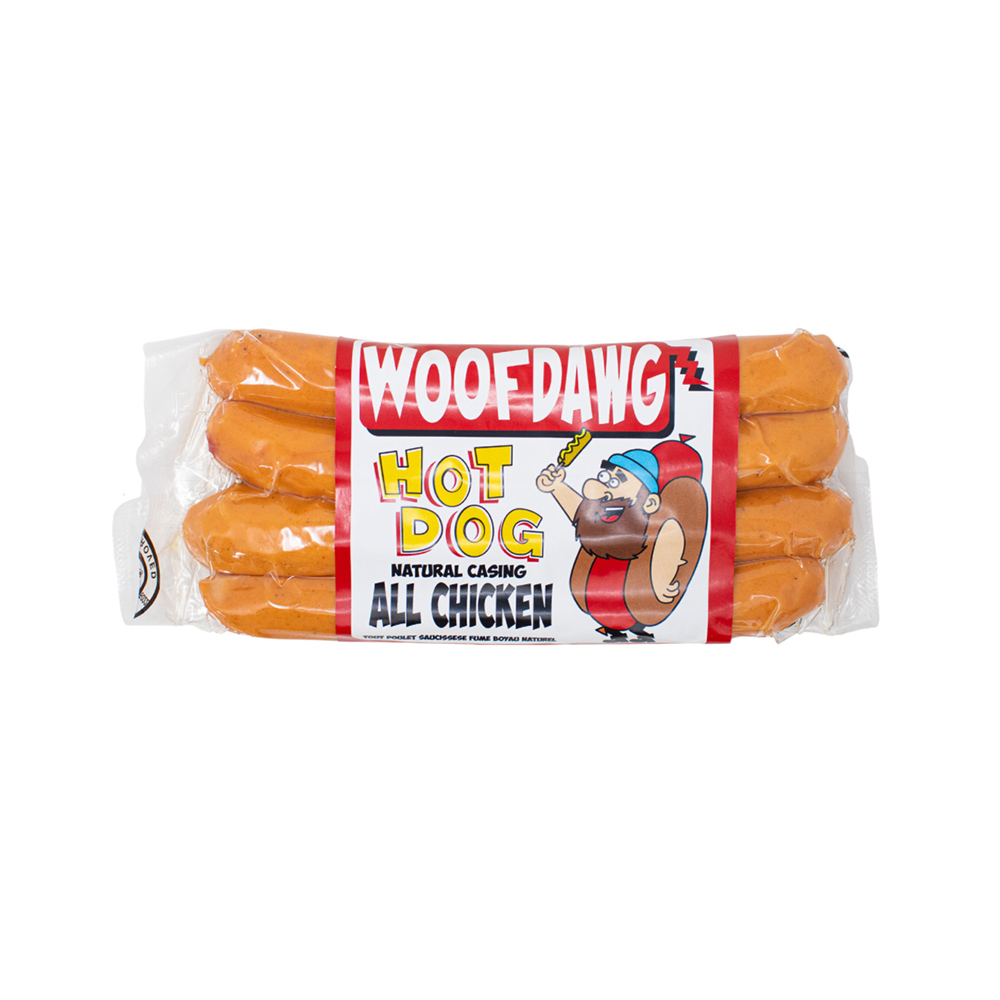 WOOFDAWG HOTDOG ALL CHICKEN