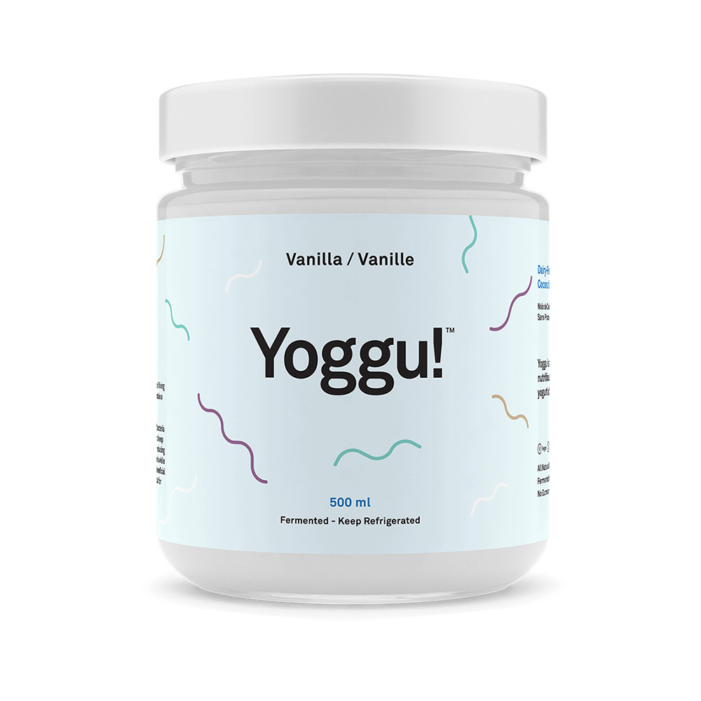 YOGGU VANILLA YOGURT 450ML