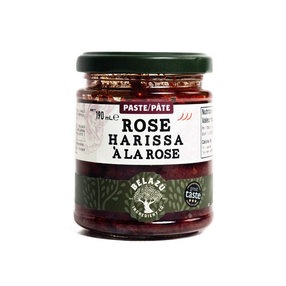 Belazu Rose Harissa Middle Eastern Spice Paste 190ml