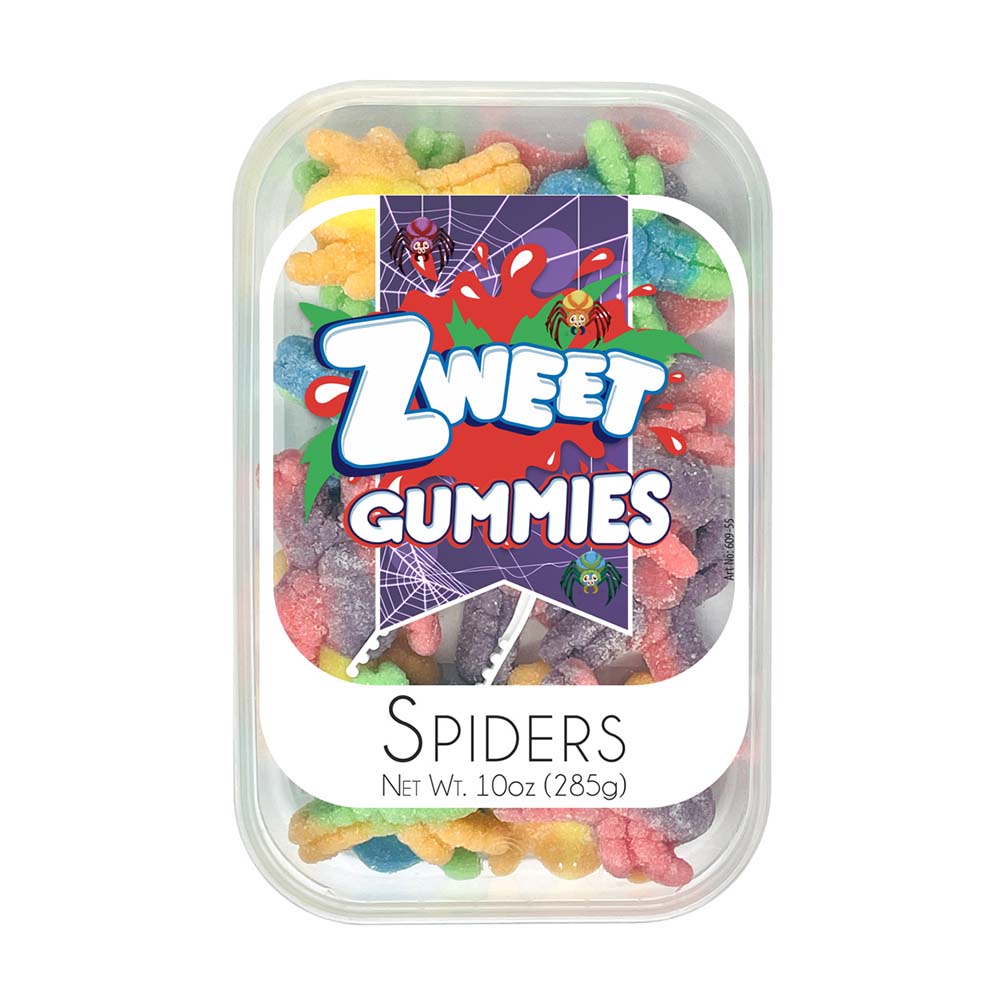 Zweet Neon Sour Spiders 285g
