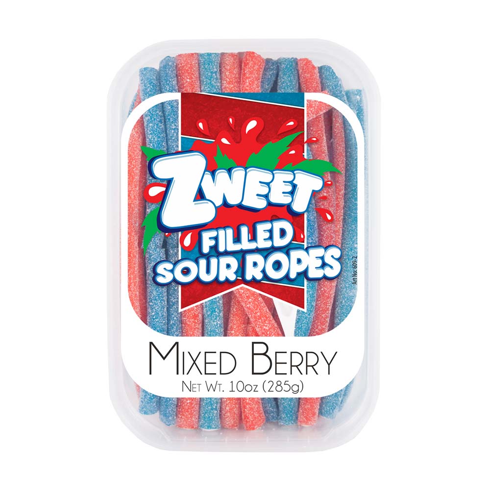 Zweet Sour Ropes Mixed Berry 285g