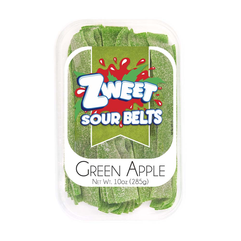 Zweet Sour Belt Green Apple 285g