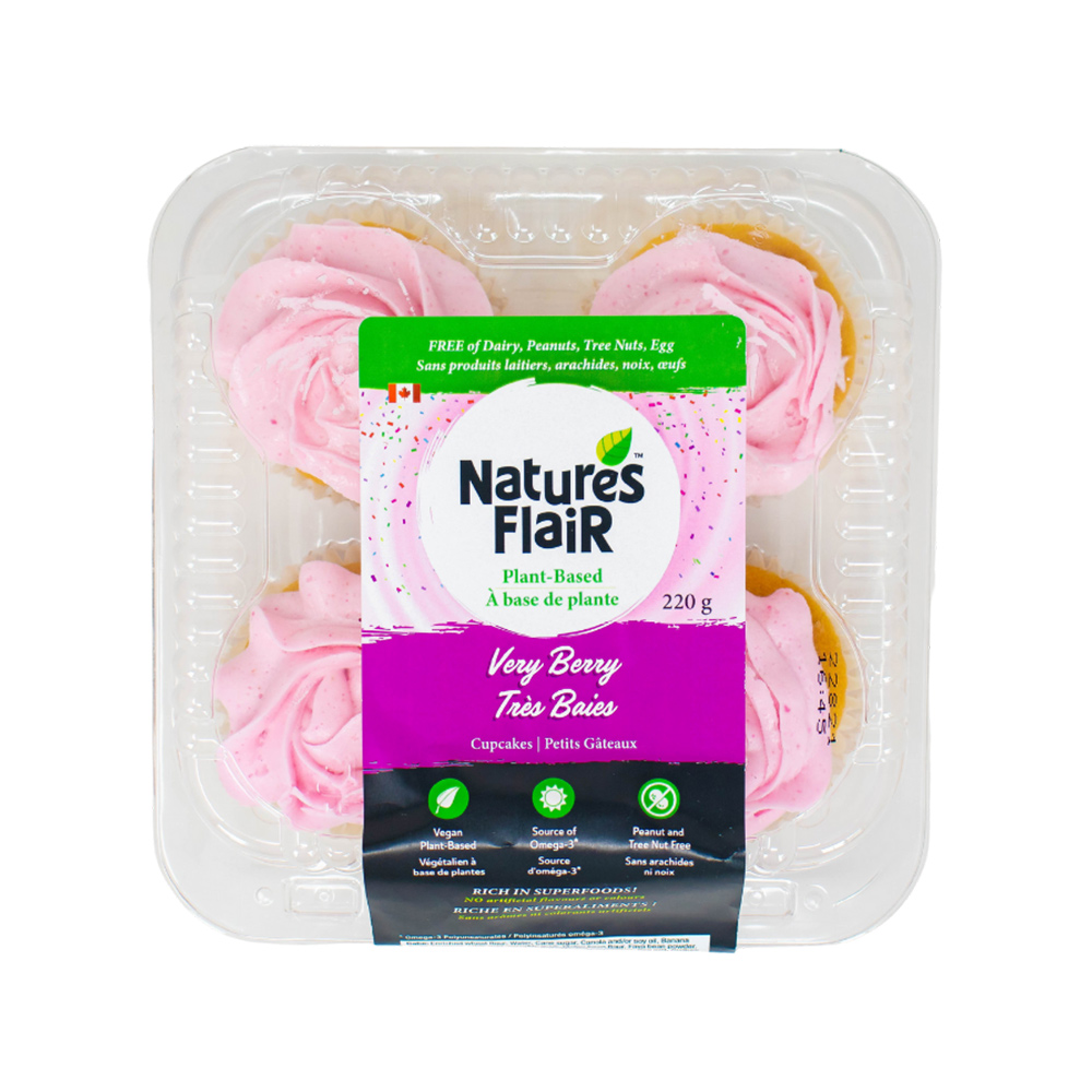 Nature's Flair Very Berry Cupcakes 220G