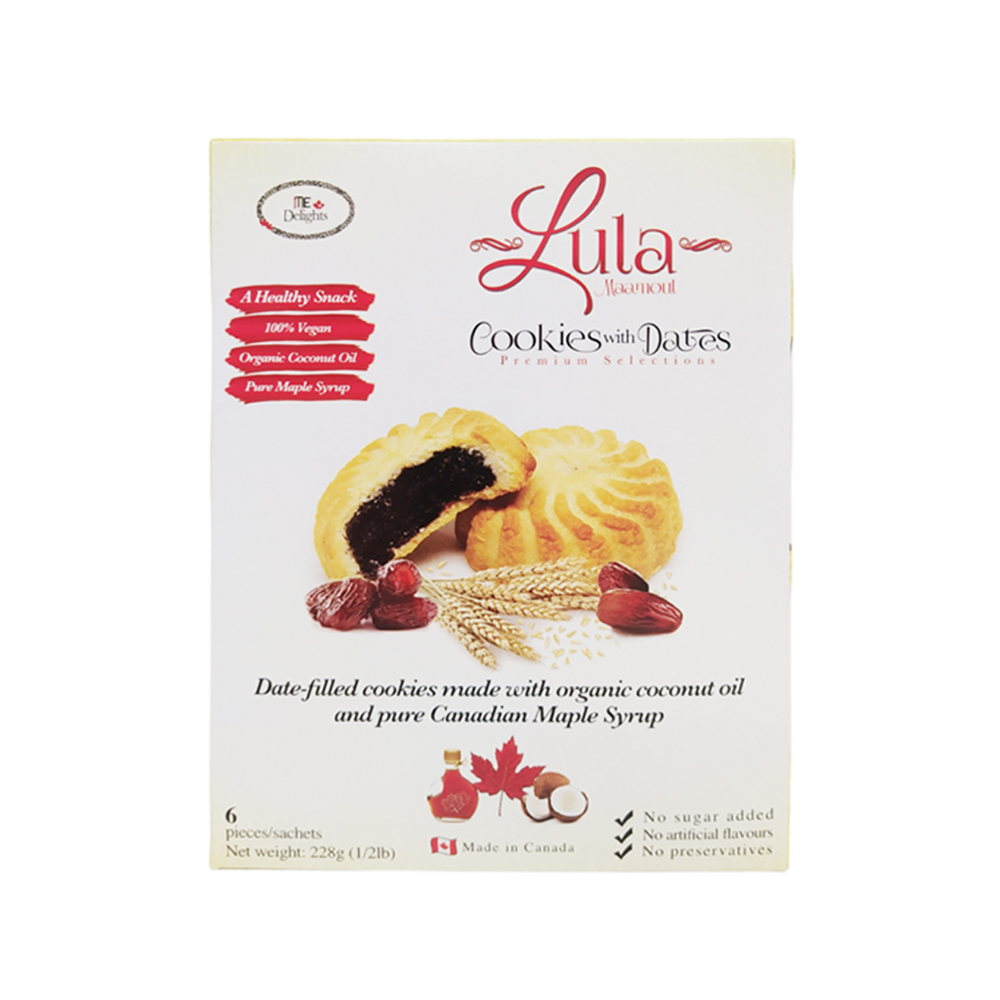 Lula Cookies With Dates 228G