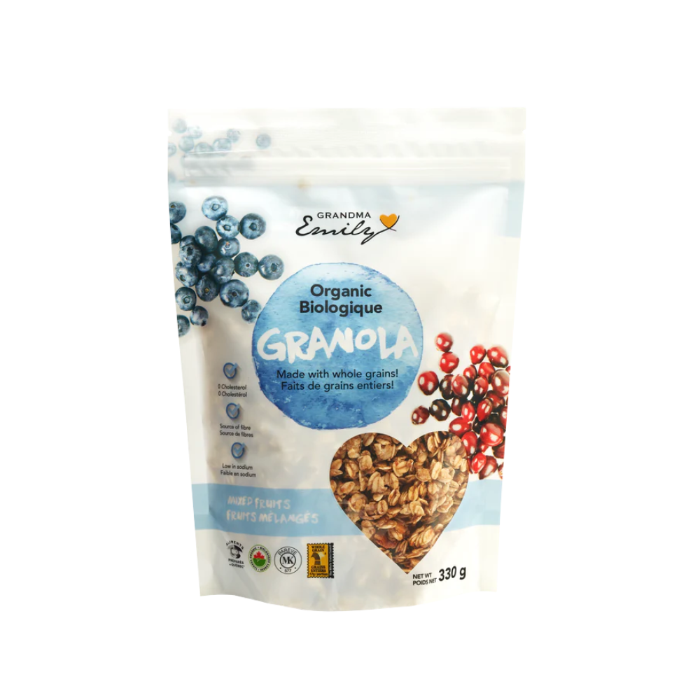 GRANDMA EMILY ORGANIC FRUIT GRANOLA