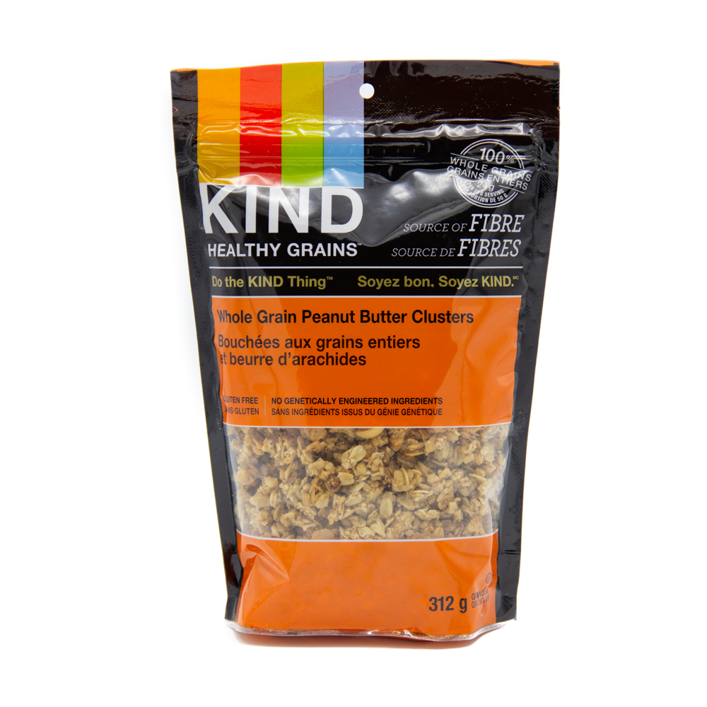 Kind Whole Grain Peanut Butter Clusters 312G
