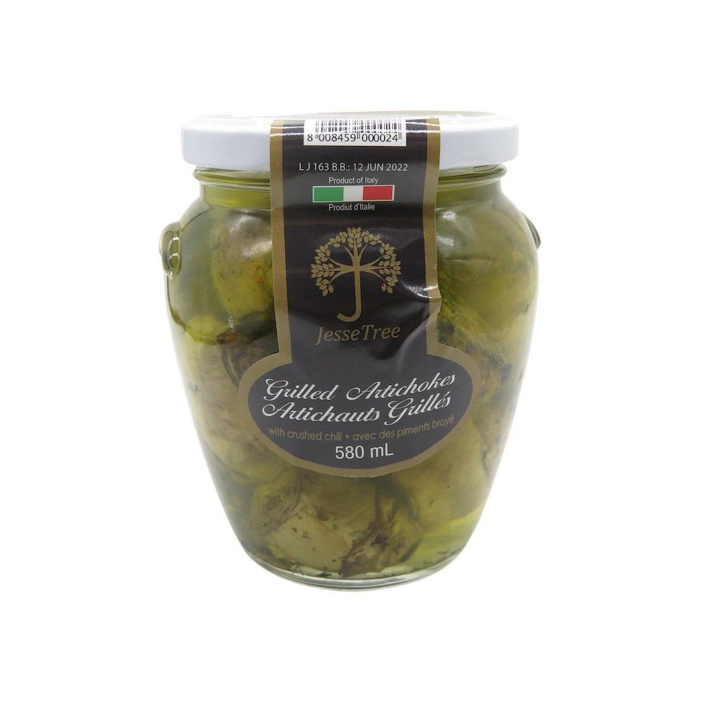 JESSE TREE GRILLED ARTICHOKES 580ML