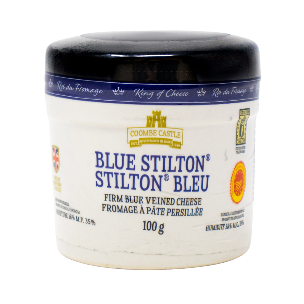 Coombe Castle Blue Stilton Ceramic Pot 100G