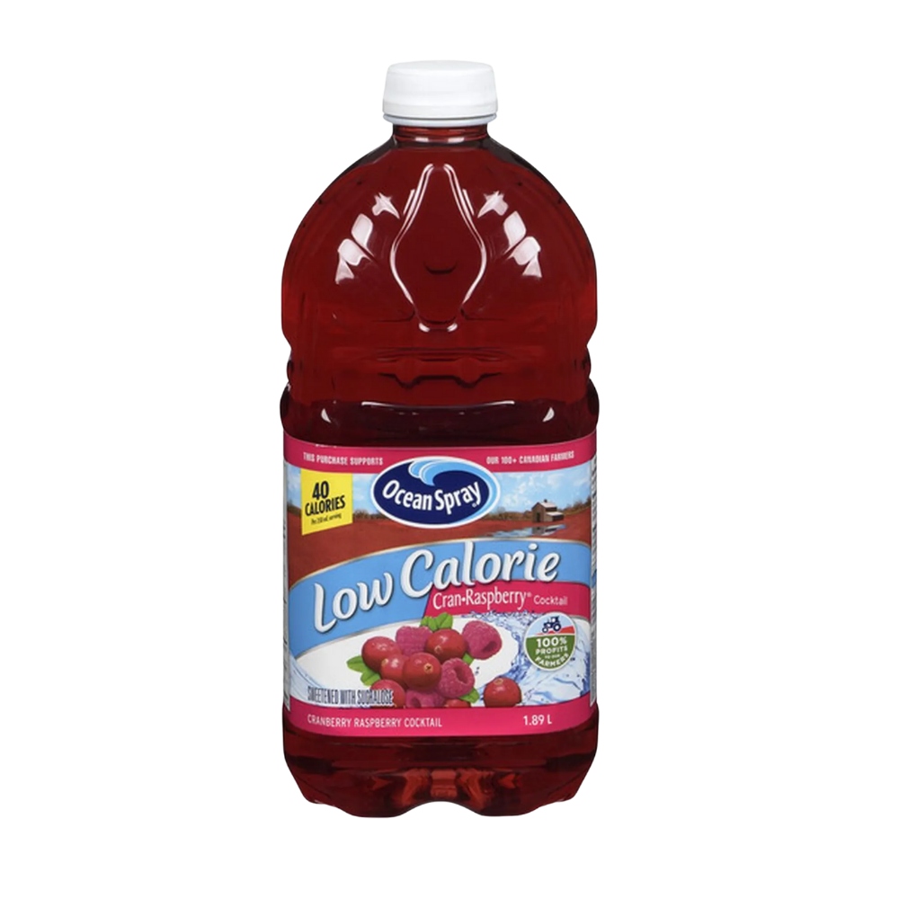 Ocean Spray Cran-Raspberry Low Calorie 1890ml