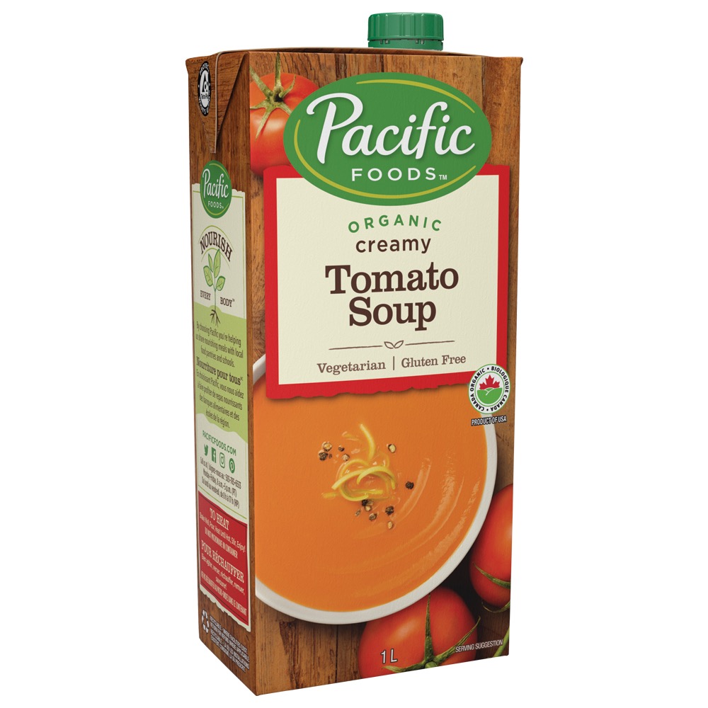 Pacific Organic Creamy Tomato Soup 1L