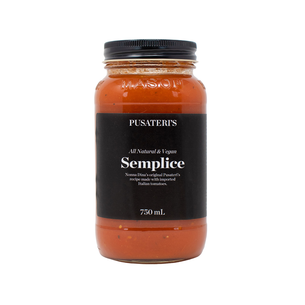 Pusateri's Semplice Pasta Sauce 750ml
