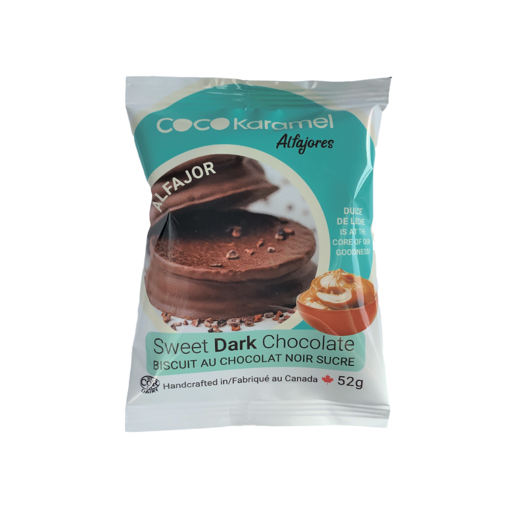 Coco Karamel Dark Chocolate Alfajor 52g