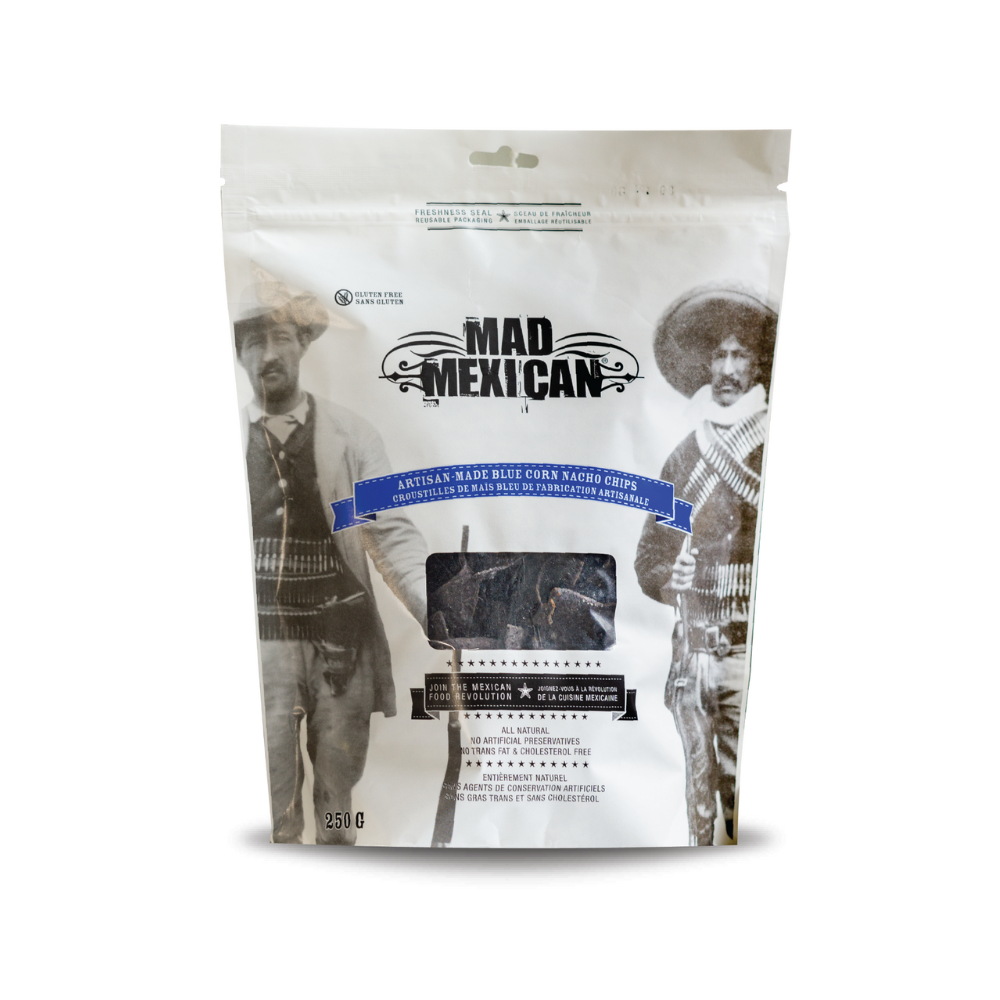 Mad Mexican Blue Chips 250G