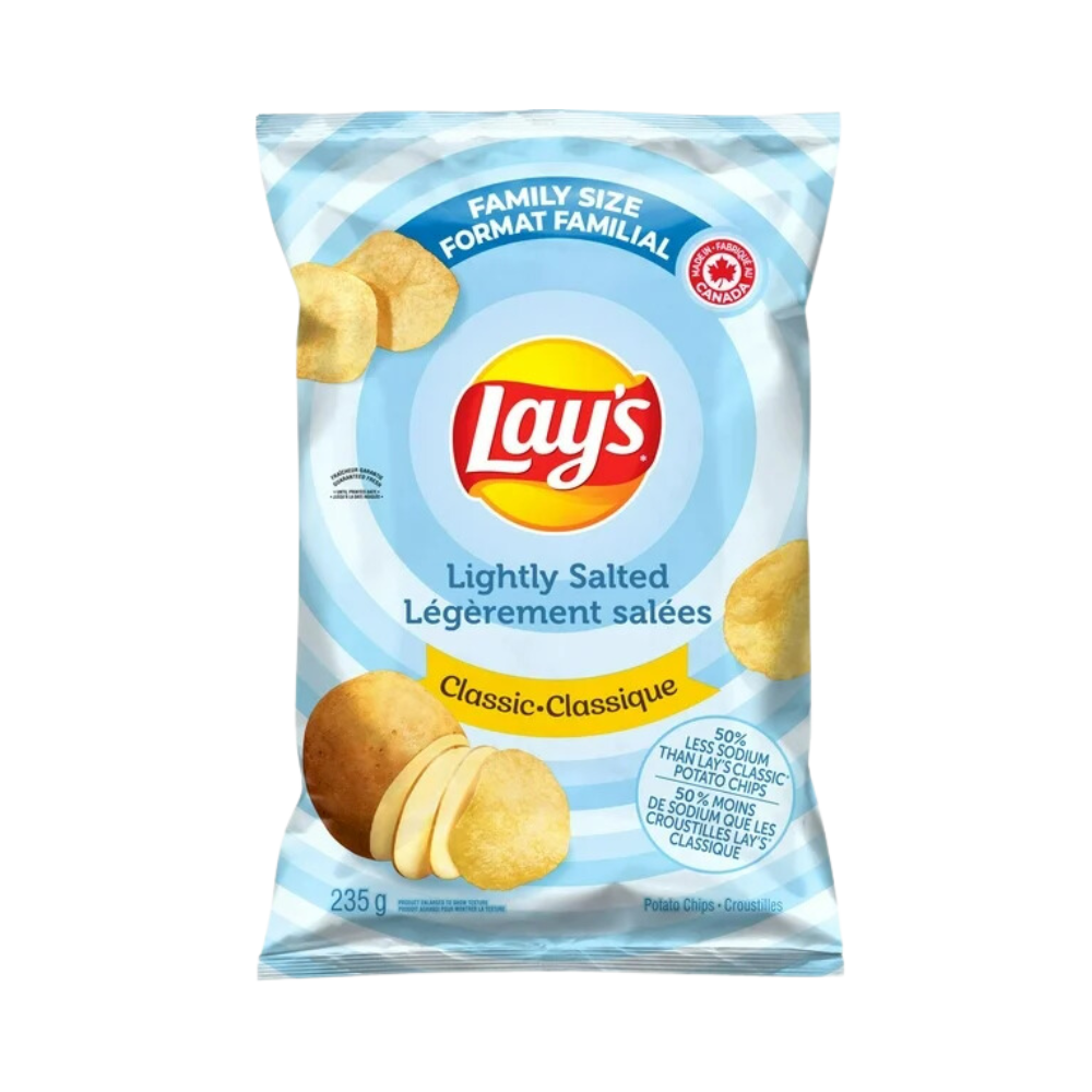 Lays Low Sodium Chips 235G