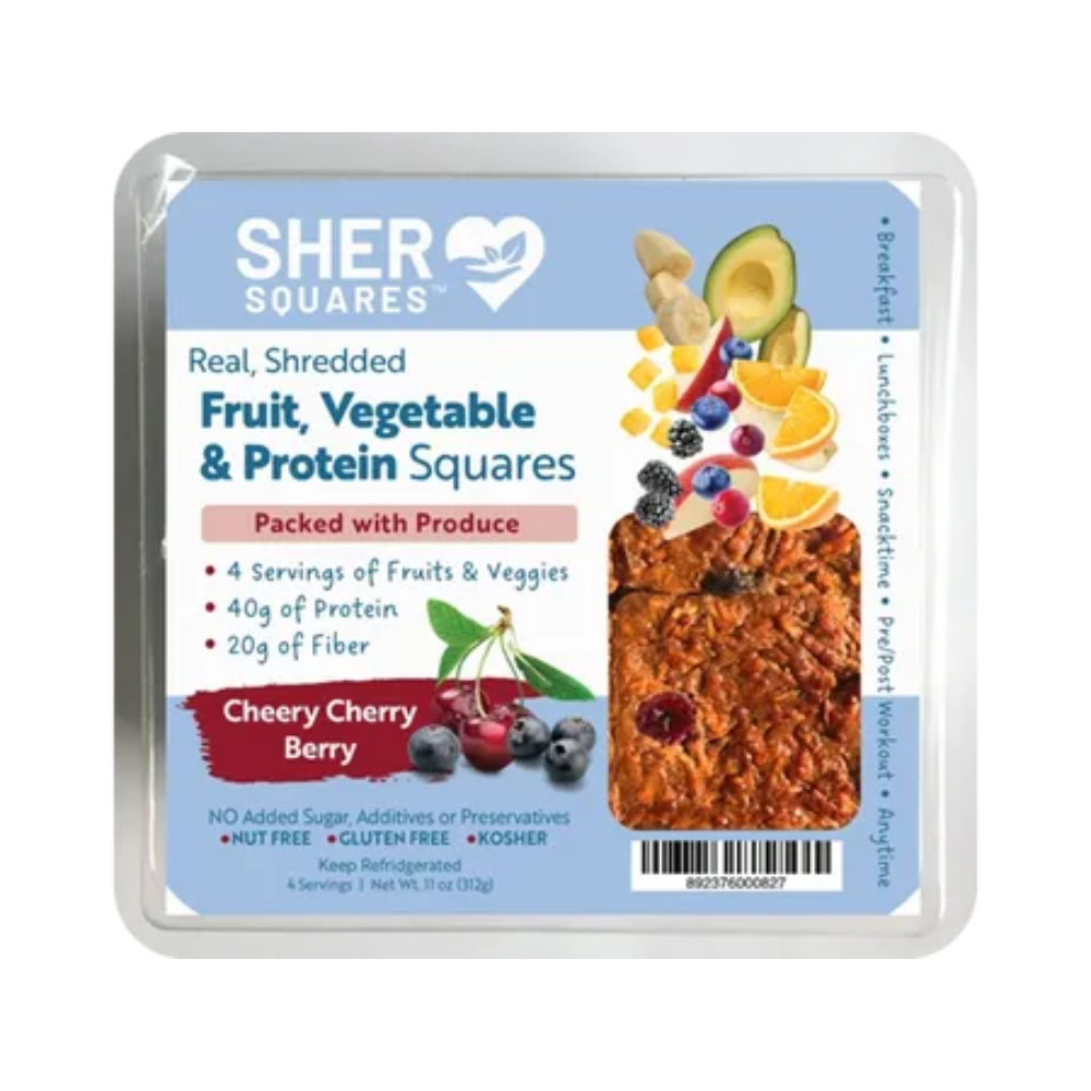 Sher Cherry Cherry Berry Fruit Squares 312g