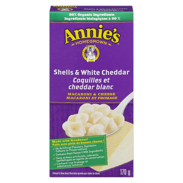 Annie's Shells And Cheddar 170G