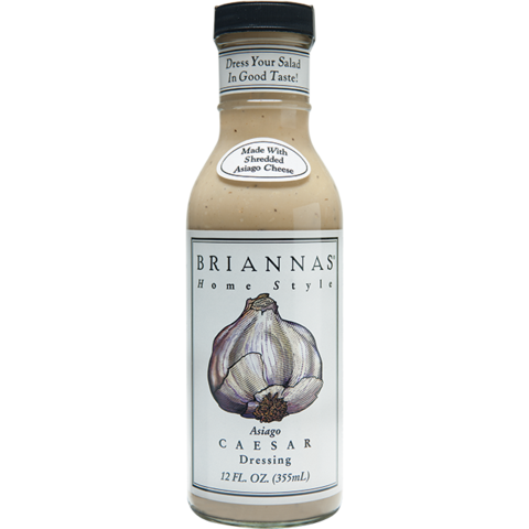 Briannas' Home Style Asiago Caesar Dressing 355Ml