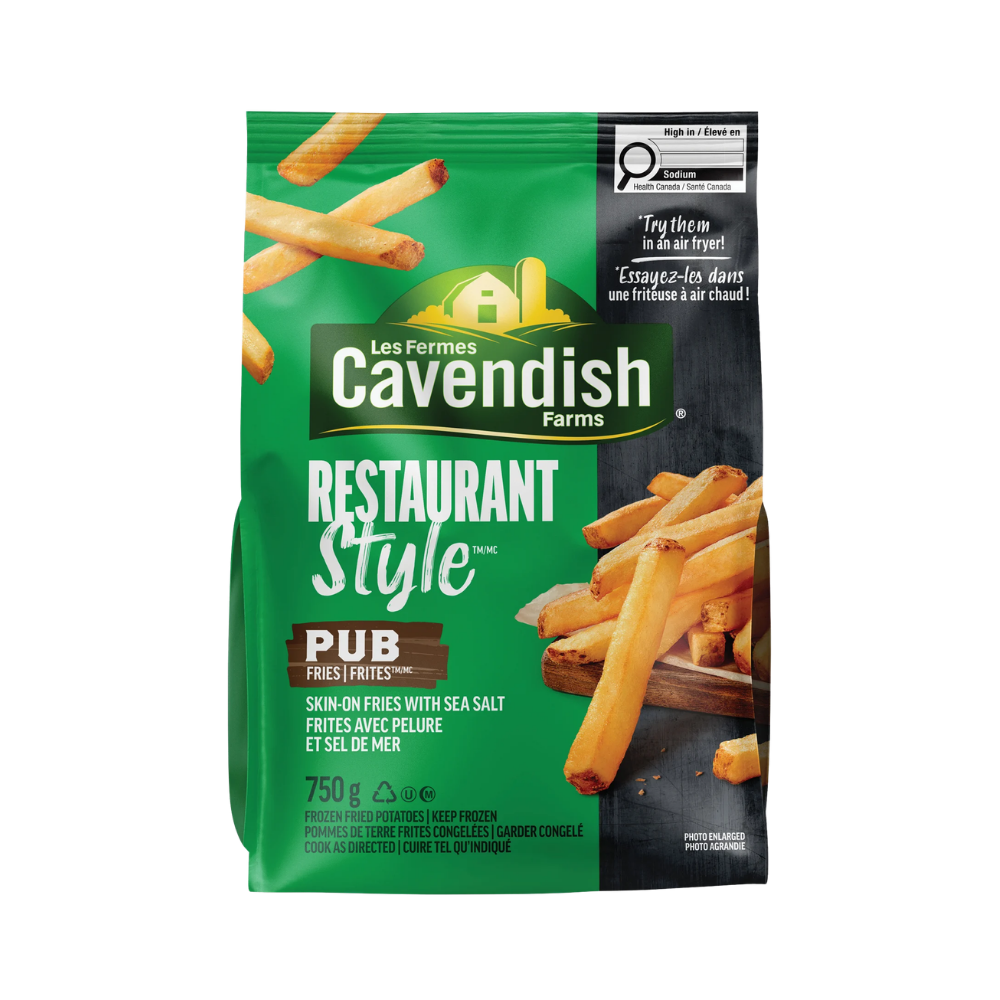 Cavendish Farms Restaurant Style Pub Fries 705g