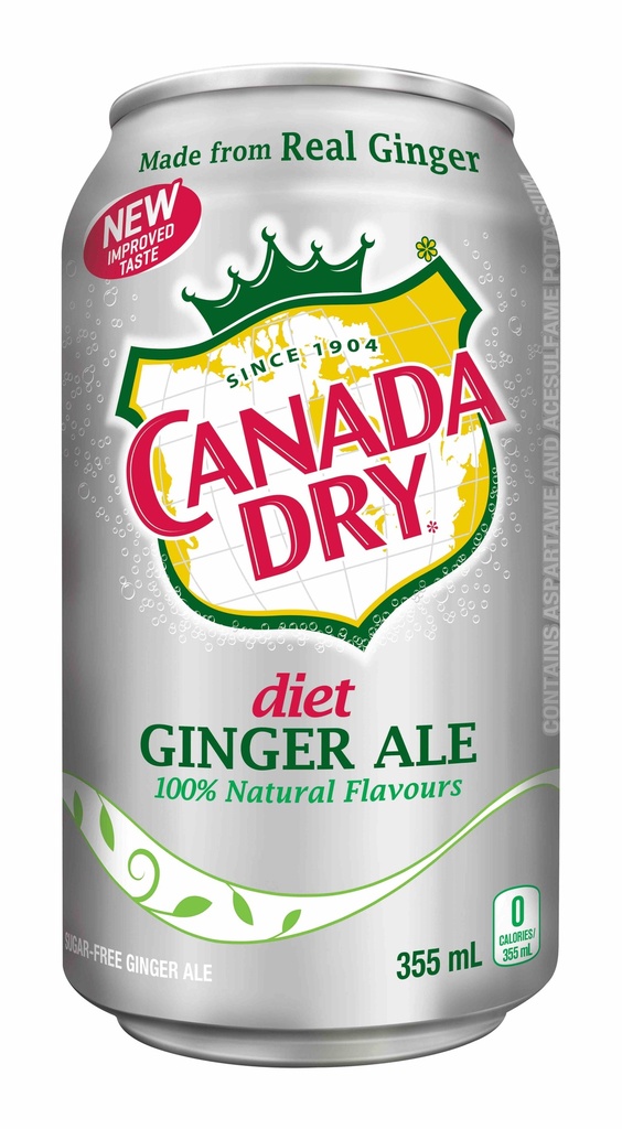 Canada Dry Diet Ginger Ale 355Ml