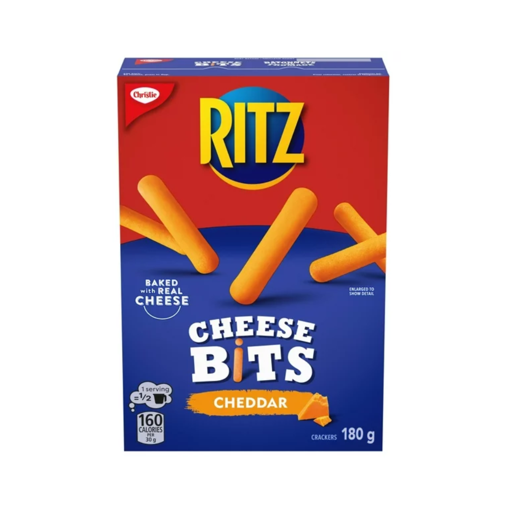 Ritz Bits Crackers With Real Cheese 180G