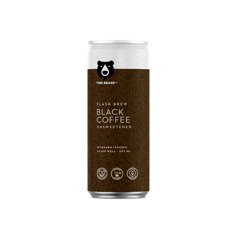 Two Bears Original Flash Brew Coffee 207Ml