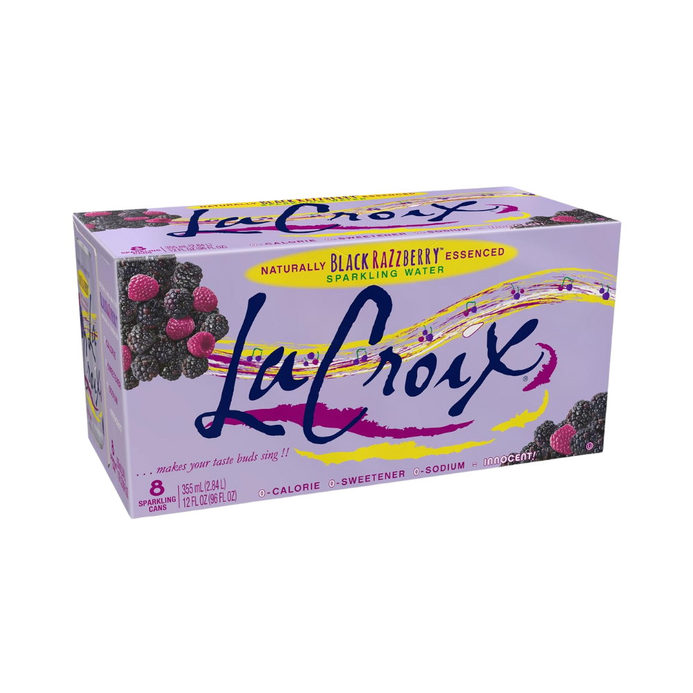 La Croix Black Razzberry Sparkling Water 8 X 355Ml