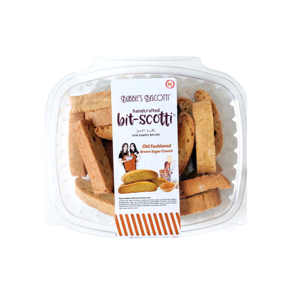 BUBBIES BROWN SUGAR BIT-SCOTTI