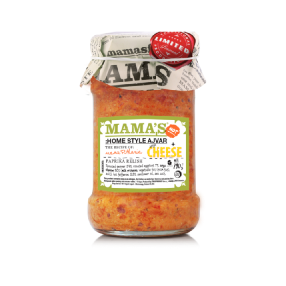 MAMAS AJVAR WITH CHEESE 314ML