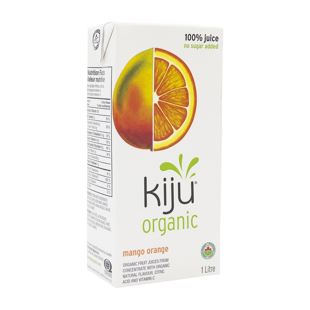 Kiju Organic Mango Orange 1L