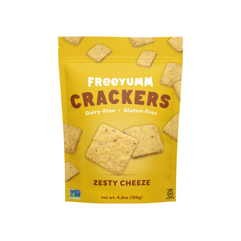 Freeyumm Zesty Cheese Crackers 120G