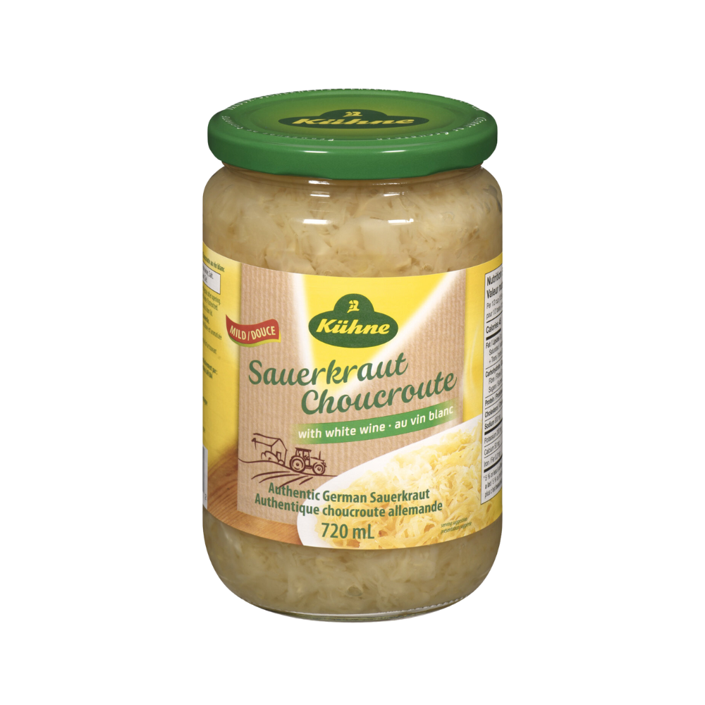 Kuhne Sauerkraut With Wine 720Ml