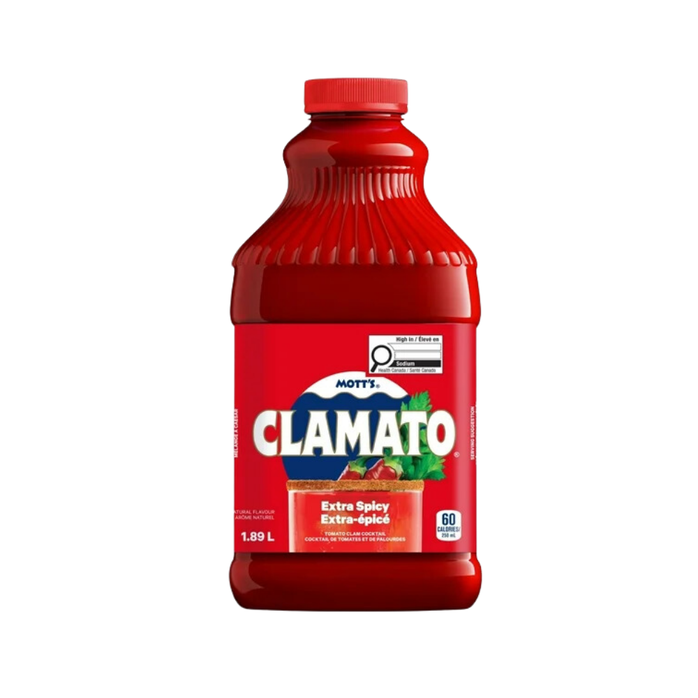 Mott's Clamato Extra Spicy 1.89ml