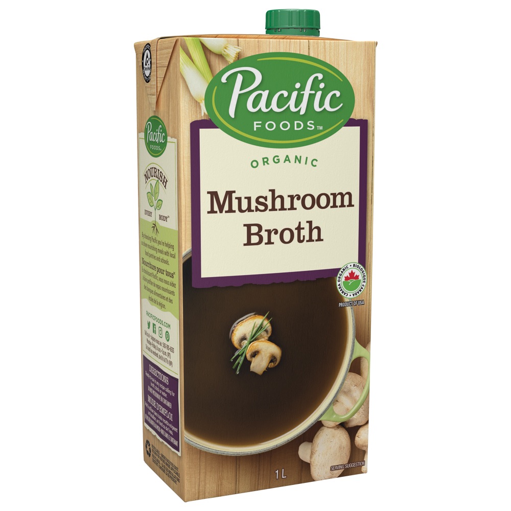 Pacific Organic Mushroom Broth 1L