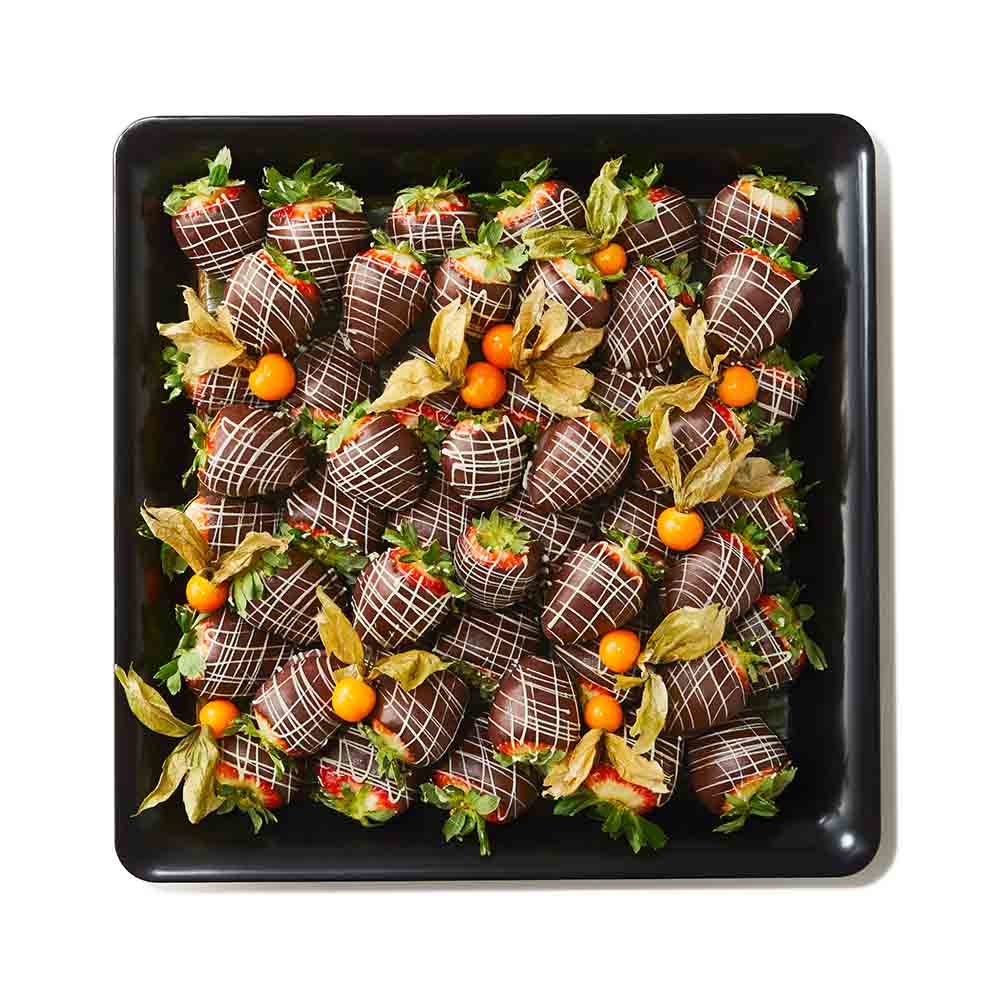 Chocolate Covered Strawberries Platter (24pcs)