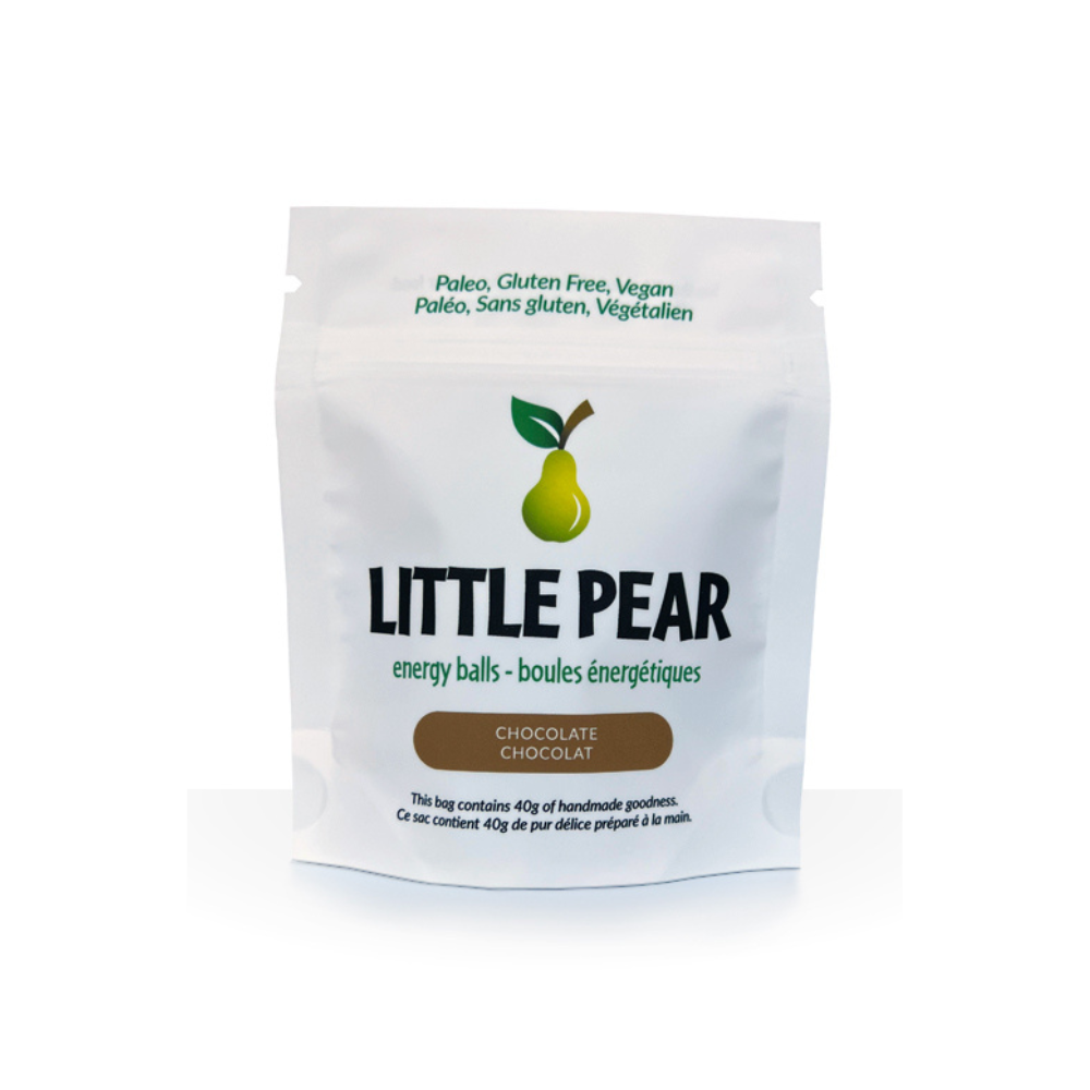 LITTLE PEAR BAKESHOP CHOCOLATE ENERGY BALLS 40G