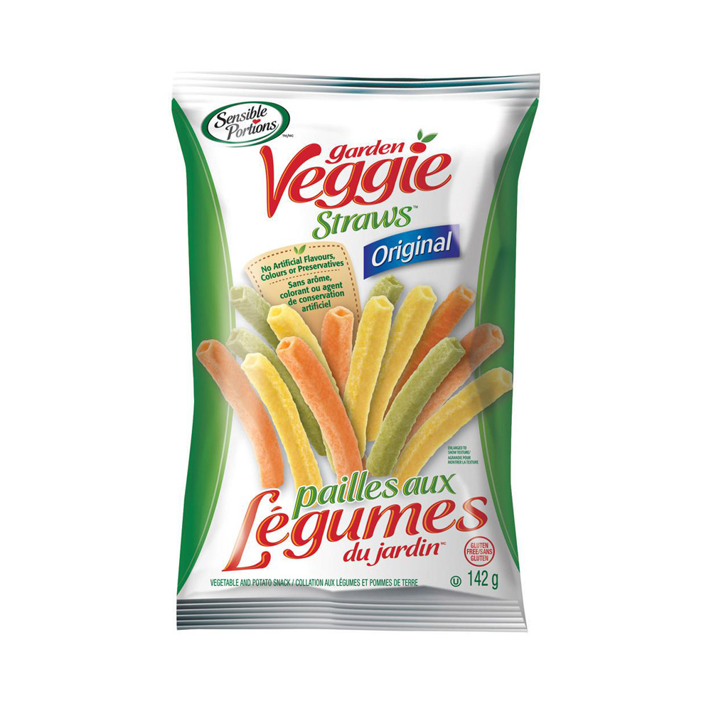 Sensible Portions Garden Veggie Straws Original 142G