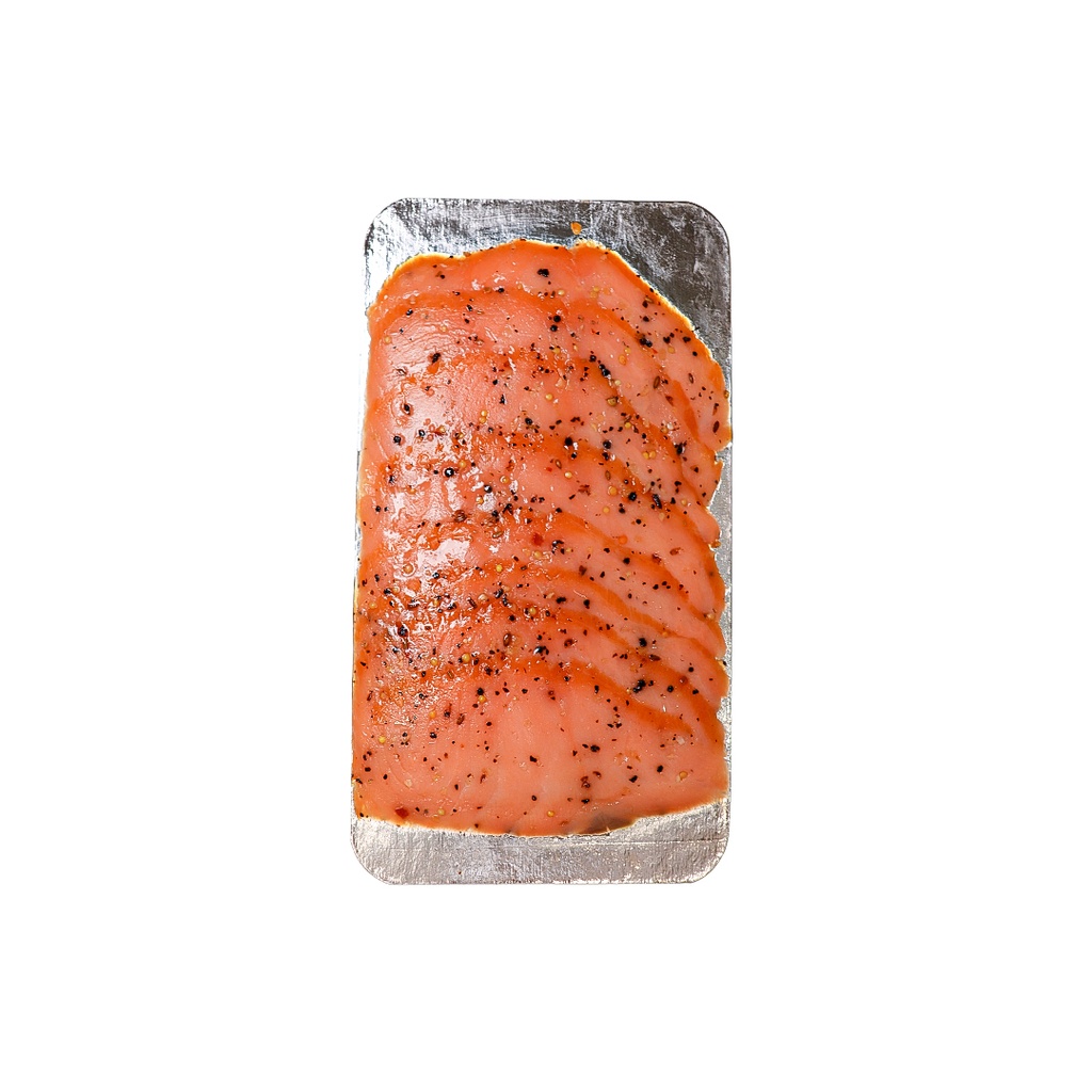 Pusateri's Smoked Salmon Pastrami 150g