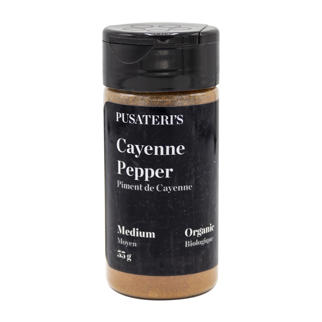 Pusateri's  Medium Organic Cayenne 55G