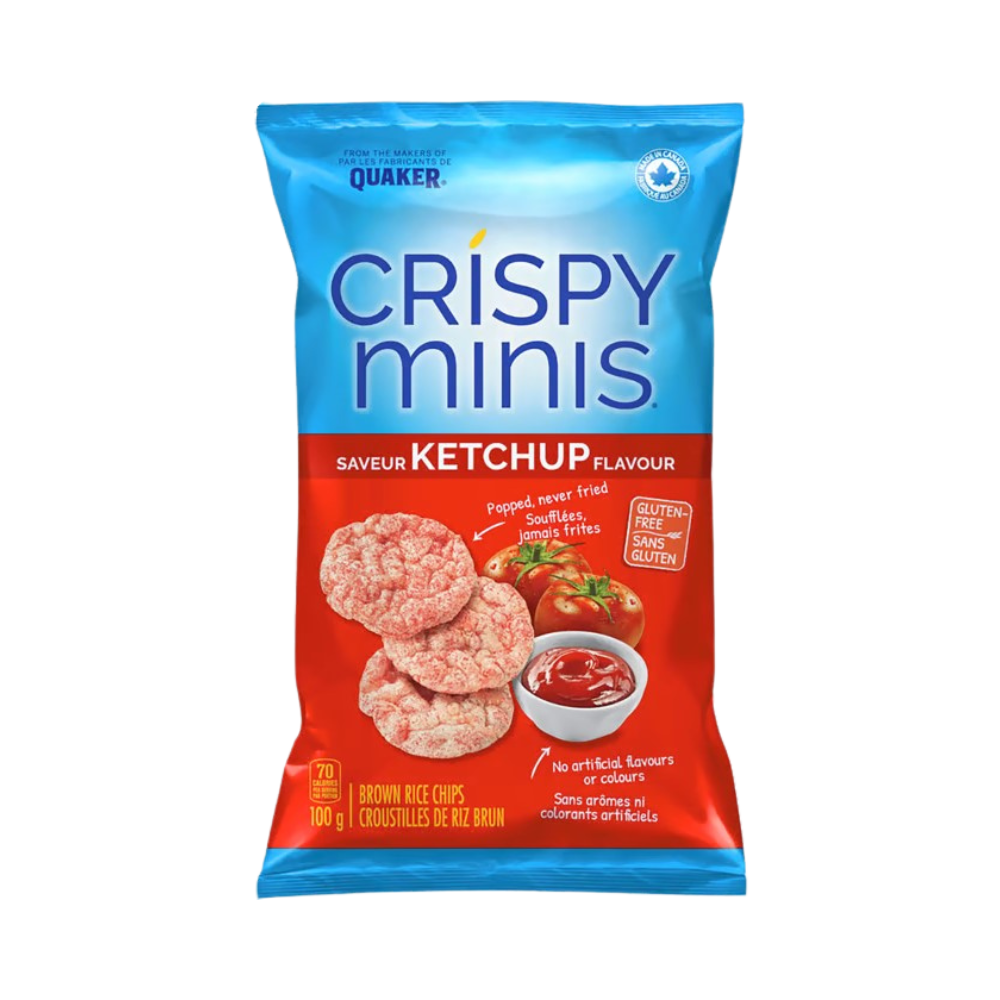 Quaker Crispy Ketchup Minis 100G