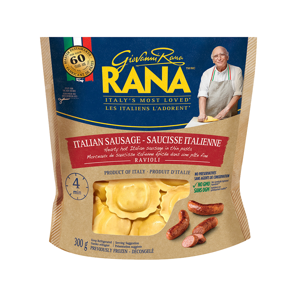 ITALIAN SAUSAGE RAVIOLI 300 GR