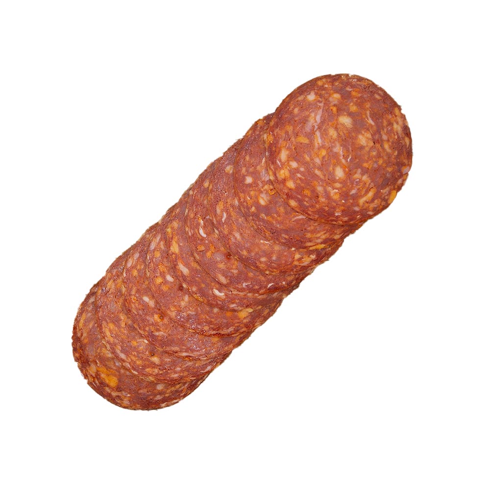 Pusateri's Sliced Hot Genoa Salami 0.35lb