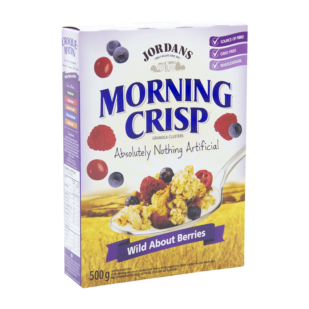 Jordans Morning Crisp Wild About Berries Granola Clusters 400G