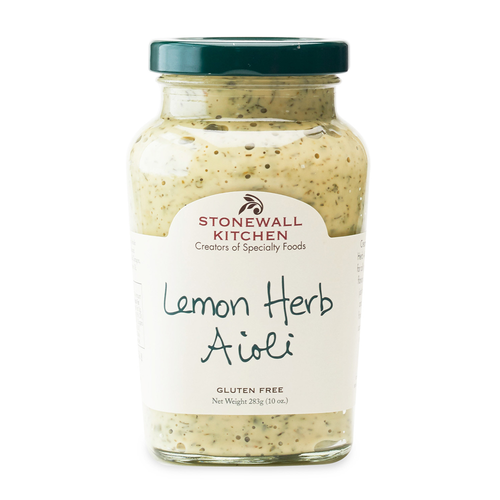 STONEWALL KITCHEN LEMON HERB AIOLI 283G