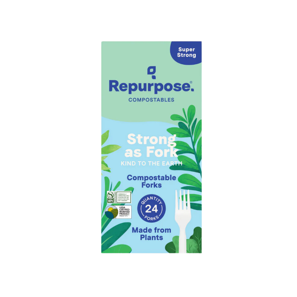 REPURPOSE FORKS 24PC COMPOSTABLE