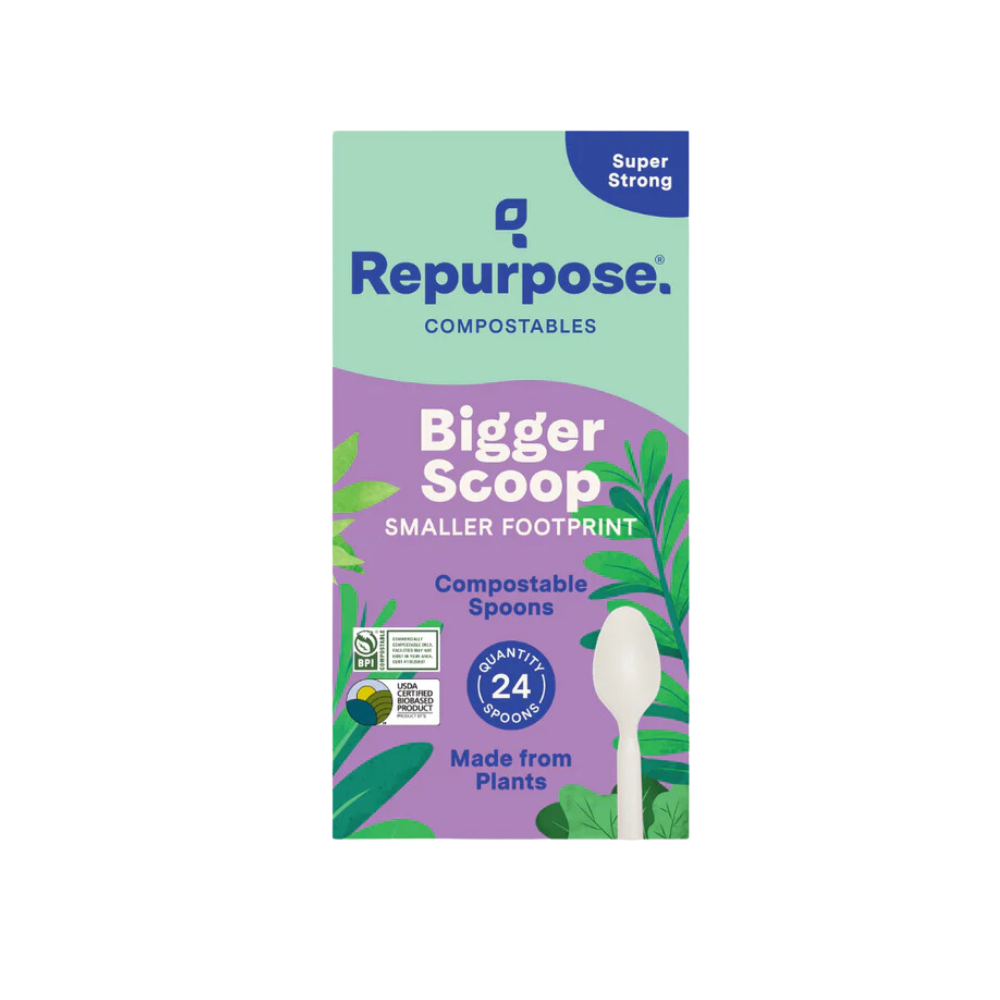 REPURPOSE SPOONS 24PC COMPOSTABLE
