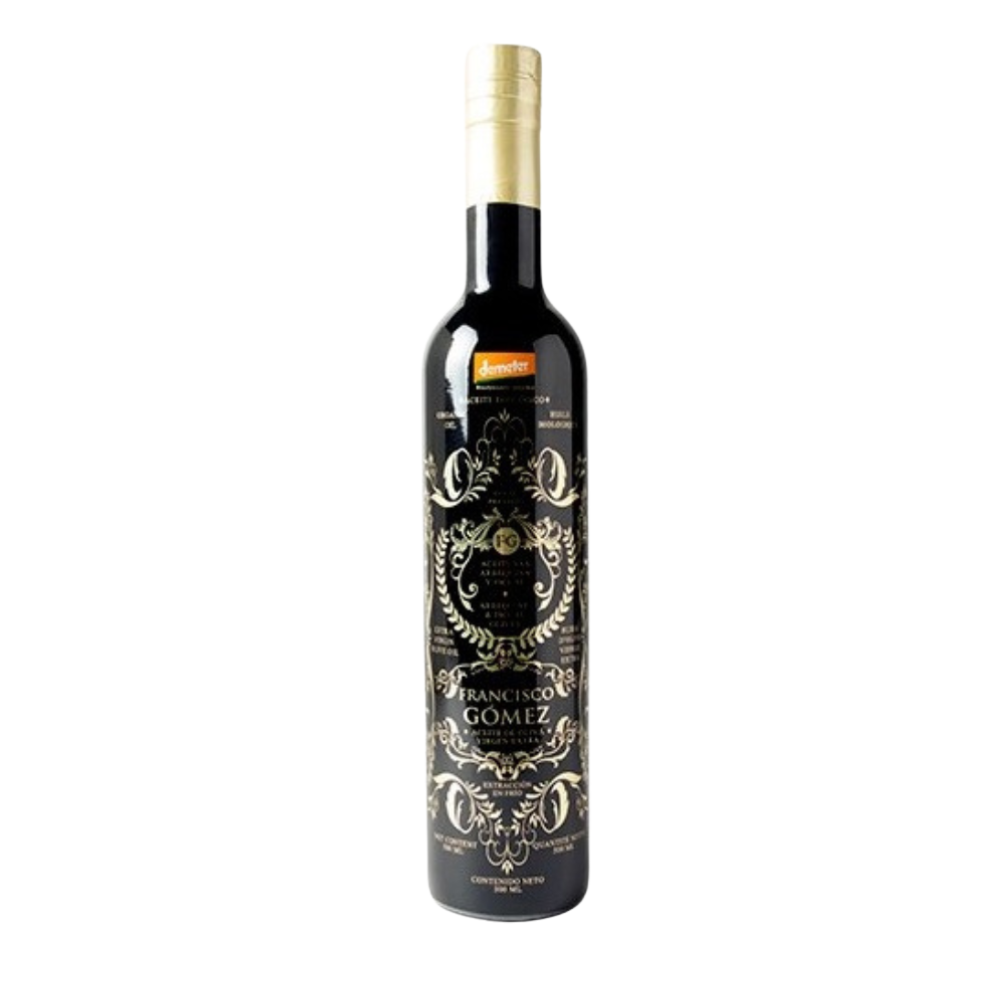 FRANCISCO GOMEZ BLACK EXTRA VIRGIN OLIVE OIL - 843700865792