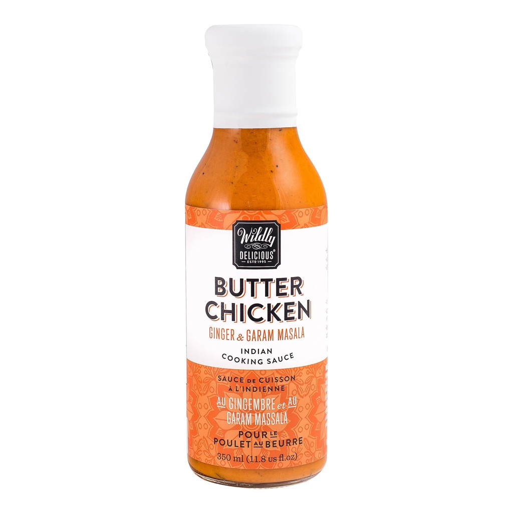 Wildly Delicious Butter Chicken Ginger & Garam Masala 350Ml