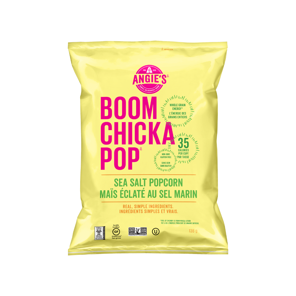 Angie's Artisan Sea Salt Popcorn 136G